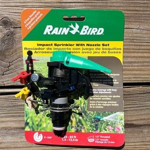 Rainbird Impact Sprinkler w/Nozzle Set